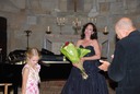 Concert Tarita Botsman--45 remerciements et fleurs